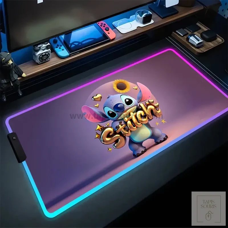 Tapis de Souris RGB Stitch