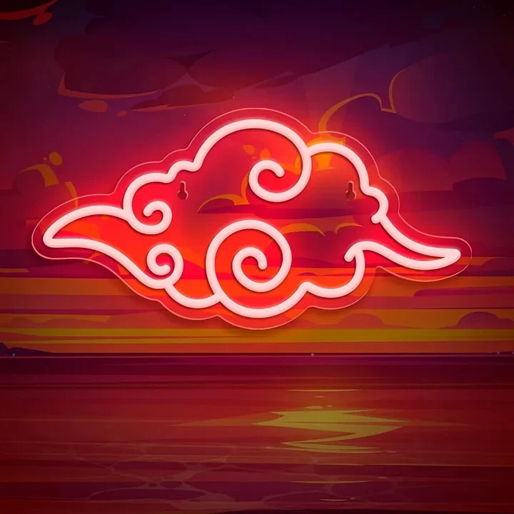 Néon Nuage - Naruto Logo