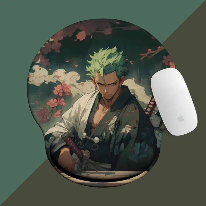 Tapis de Souris Ergonomique Manga - One Piece Luffy Zoro