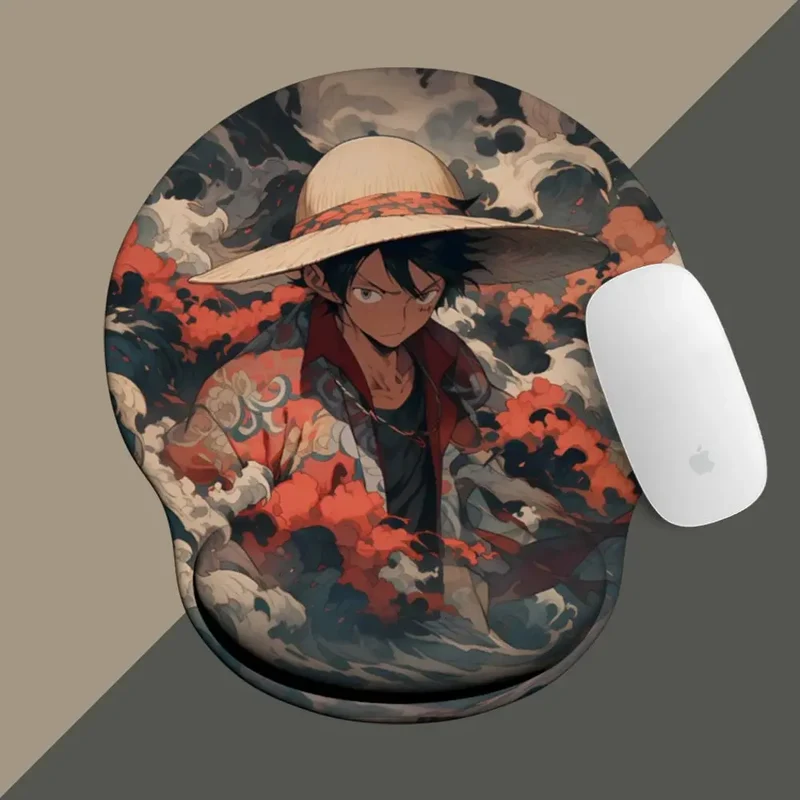 Tapis de Souris Ergonomique Manga - One Piece Luffy Zoro