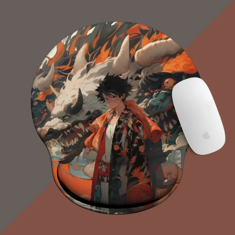 Tapis de Souris Ergonomique Manga - One Piece Luffy Zoro