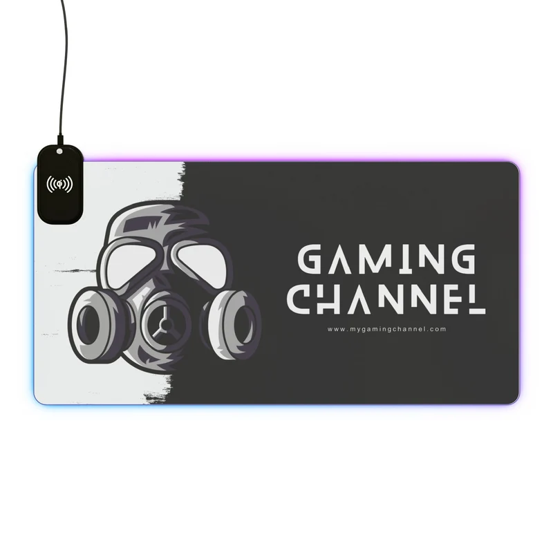 Tapis de Souris Personnalisé - RGB recharge induction sans fil