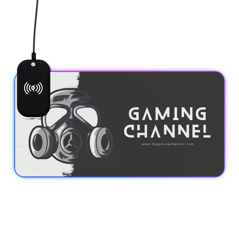 Tapis de Souris Personnalisé - RGB recharge induction sans fil