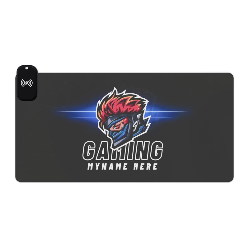 Tapis de Souris Personnalisé - RGB recharge induction sans fil
