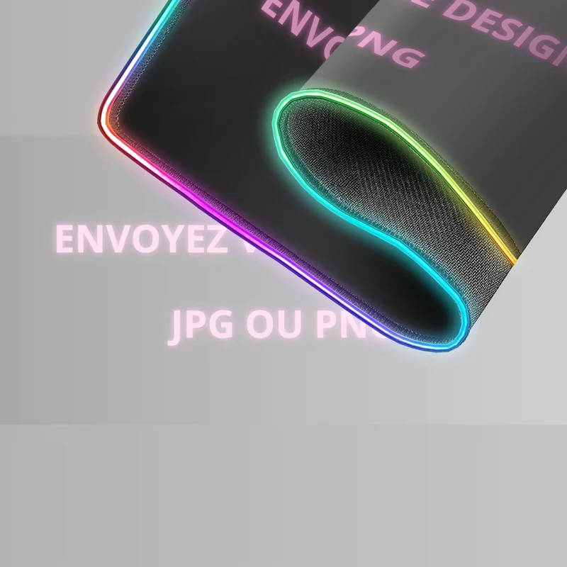 Tapis de souris RGB personnalisé