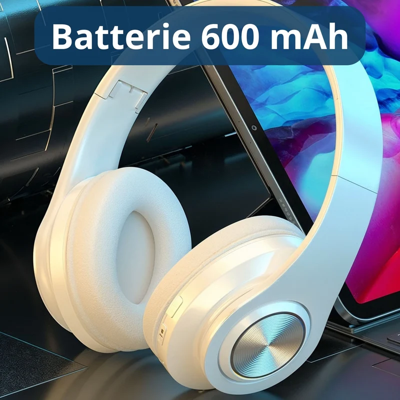 🎧 Casque sans fil Bluetooth avec réduction de bruit