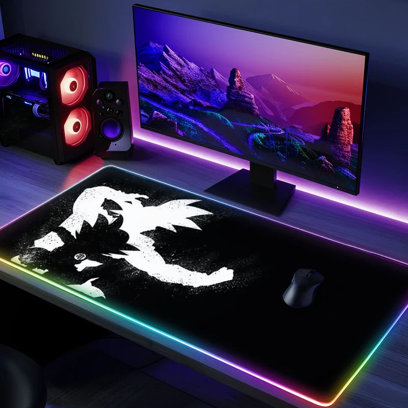 Tapis de souris DBZ SANGOKU RGB - Silhouette