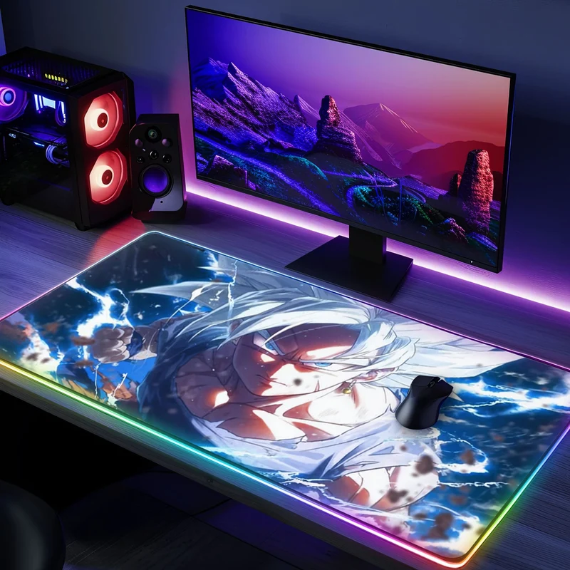 Tapis de souris DBZ SANGOKU RGB - Éclair