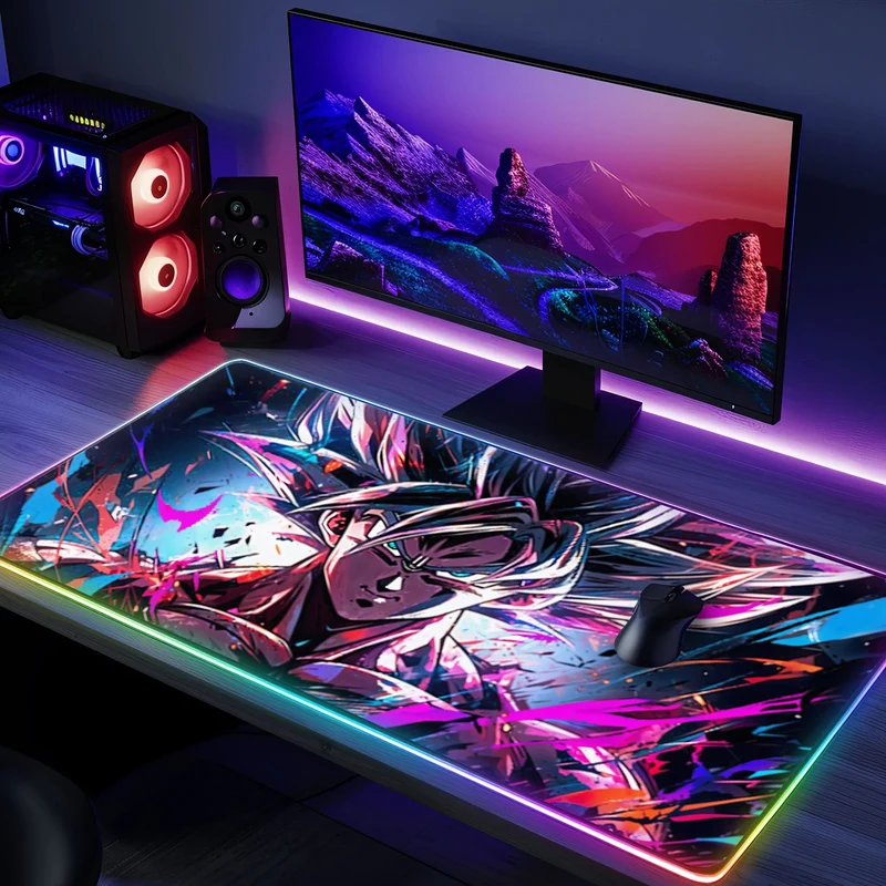 Tapis de souris DBZ SANGOKU RGB - Explosion