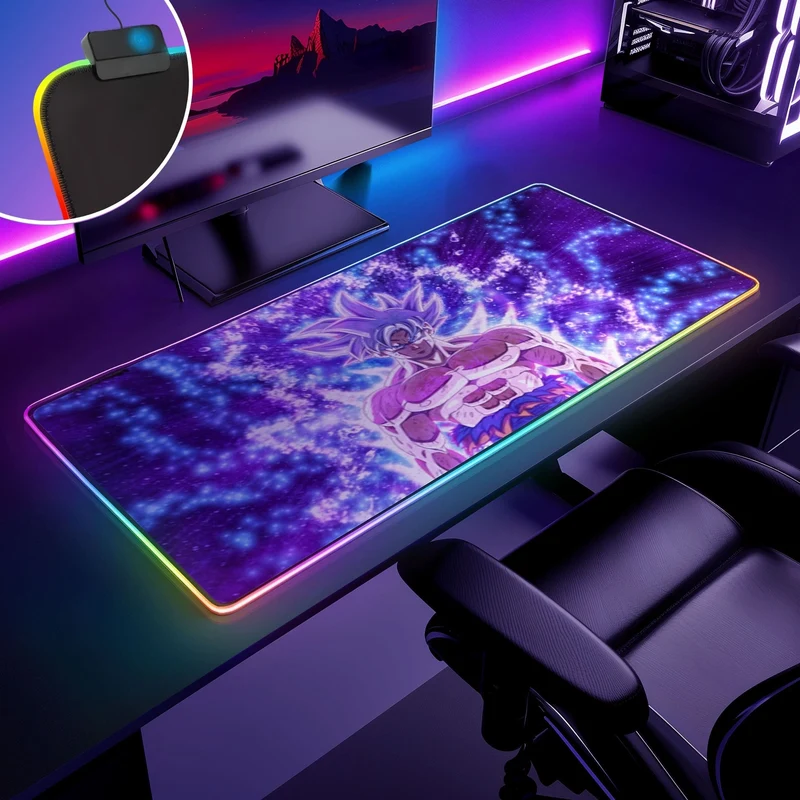 Tapis de souris DBZ SANGOKU RGB - Galaxy