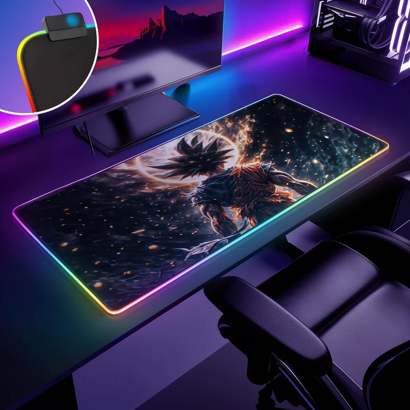 Tapis de souris DBZ SANGOKU RGB - Eclipse
