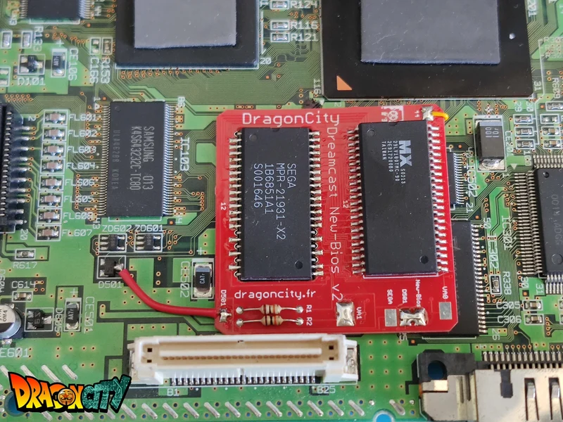Dreamcast - PCB New-Bios "V2"