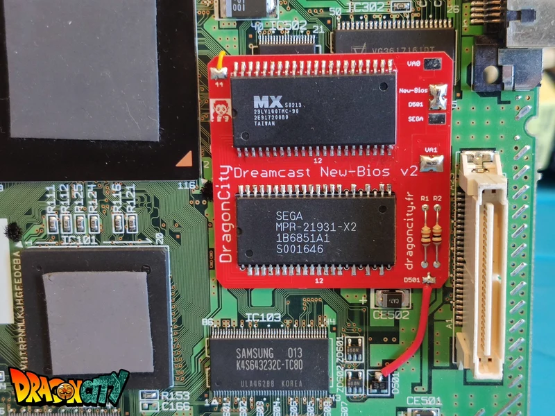 Dreamcast - PCB New-Bios "V2"