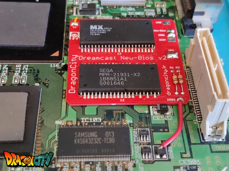 Dreamcast - PCB New-Bios "V2"