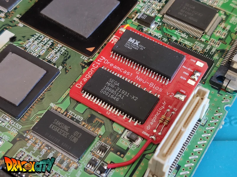 Dreamcast - PCB New-Bios "V2"