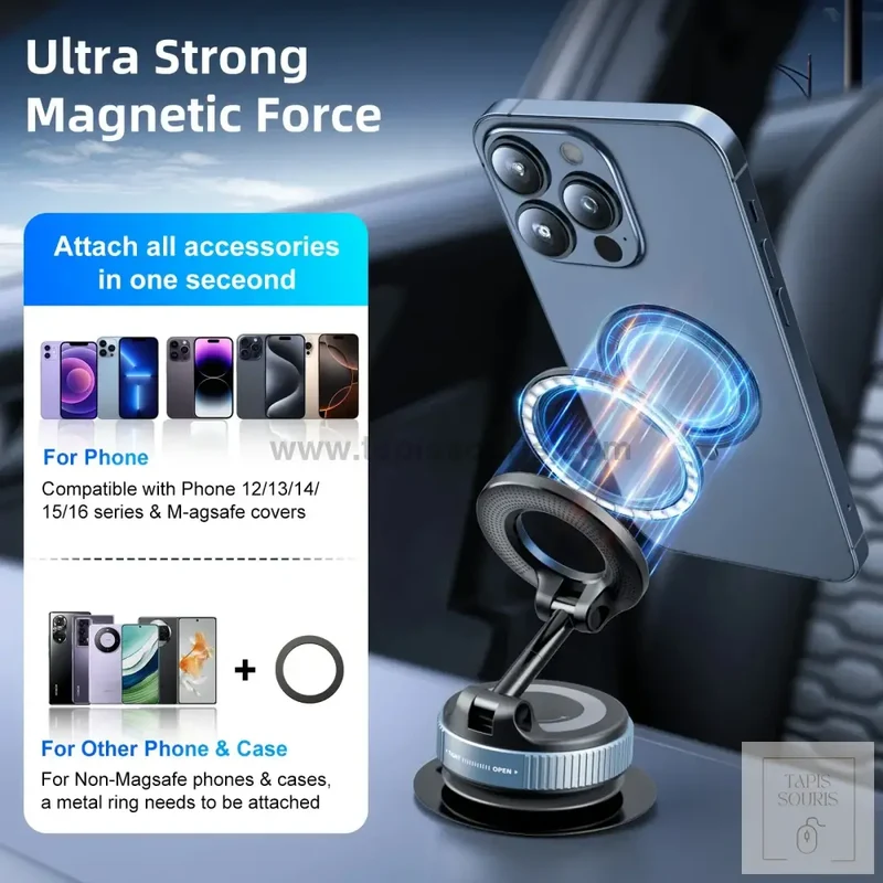 Support Telephone Magnetique