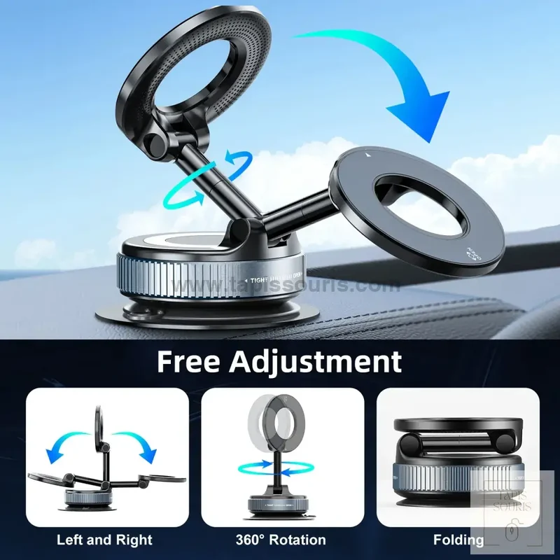 Support Telephone Magnetique