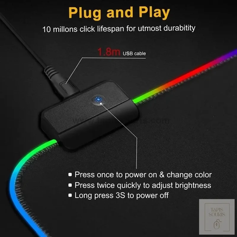 Tapis de Souris RGB