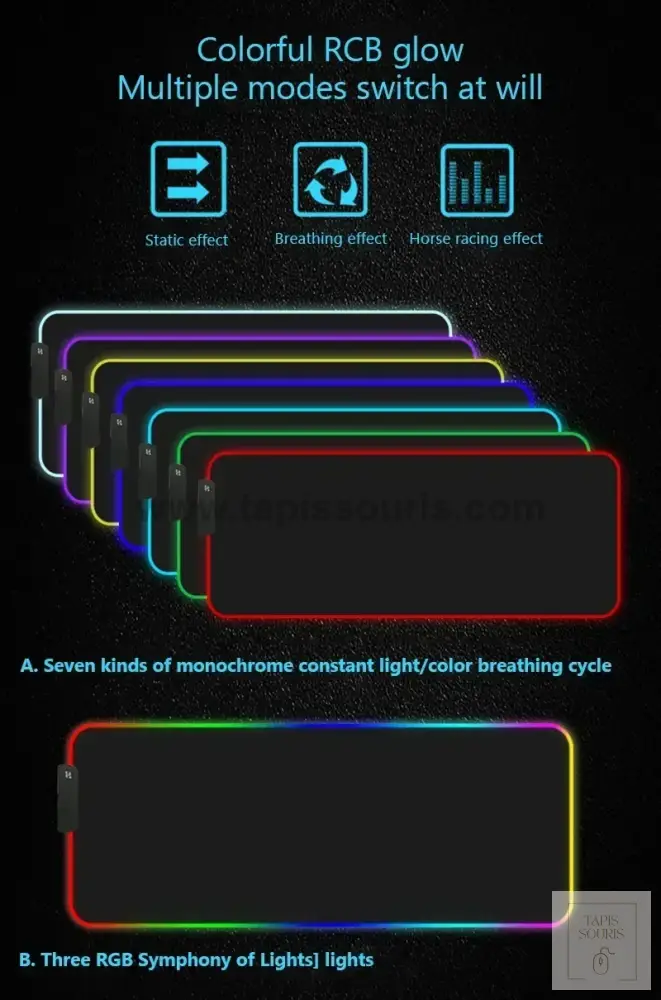 Tapis de Souris RGB
