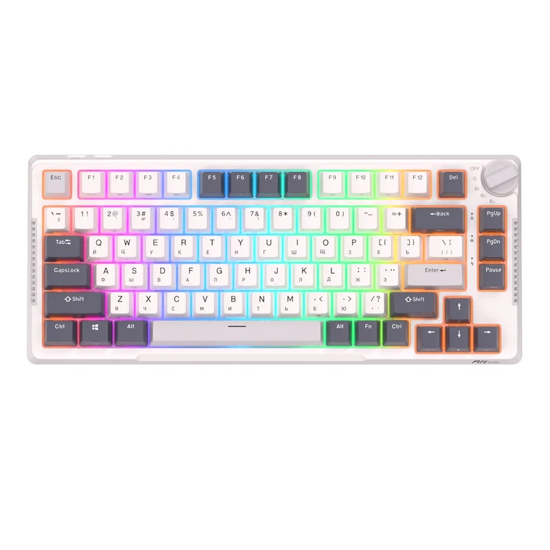 Clavier Mecanique RGB sans fil avec Molette
