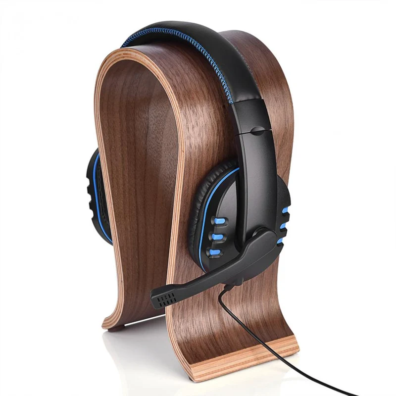 Support Casque Bois