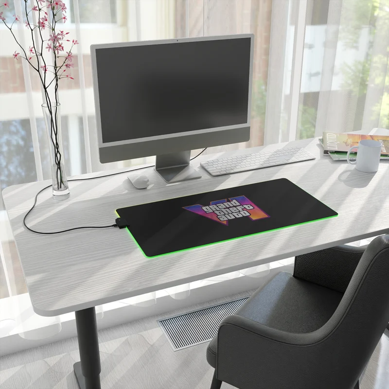 Tapis de Souris Grand Theft Auto VI - Lumieres RGB