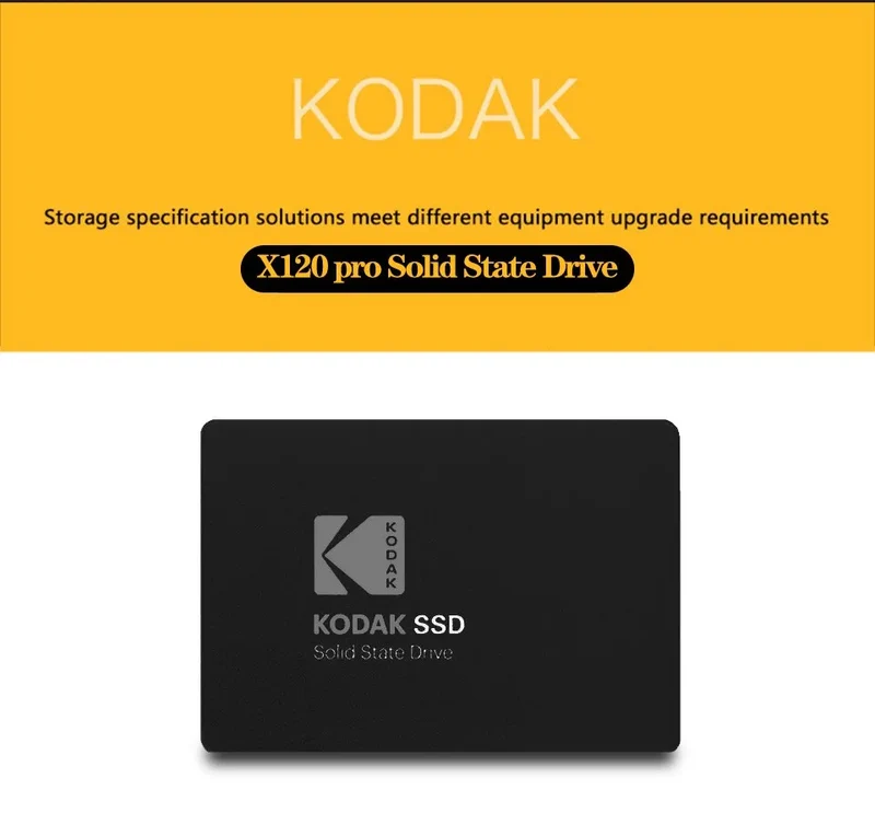 Disque Dur Externe - Kodak Portable SSD/1TB