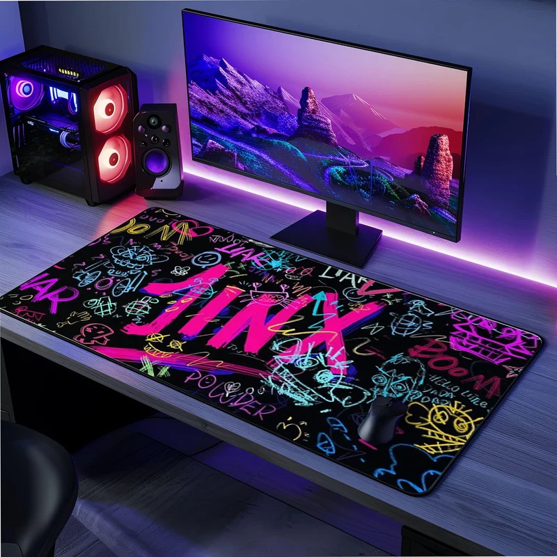 Tapis de souris JINX ARCANE - Graffiti