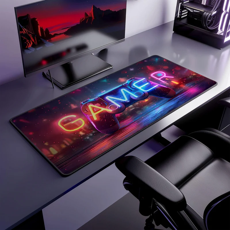 Tapis de souris XXL Gamer Neon
