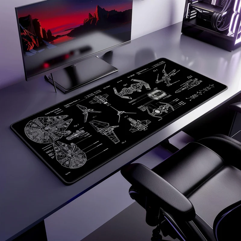 Tapis de souris VAISSEAU SPACIAL
