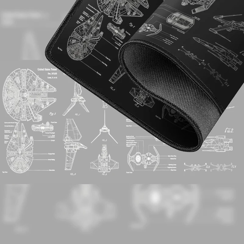 Tapis de souris VAISSEAU SPACIAL