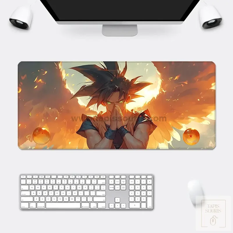 Tapis de Souris XXL Dragon Ball Z Saiyan