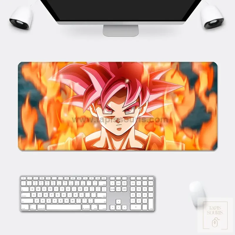 Tapis de Souris XXL Dragon Ball Z Saiyan