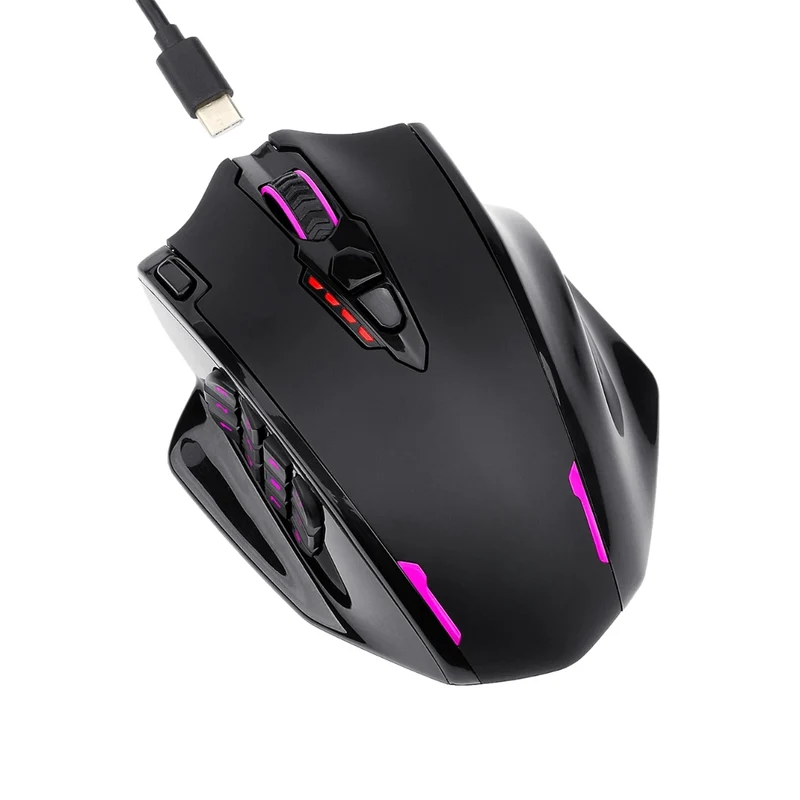 Souris Gaming Pro sans fil RGB