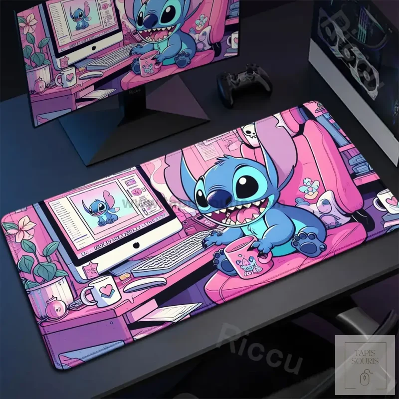 Tapis de Souris XXL Stitch