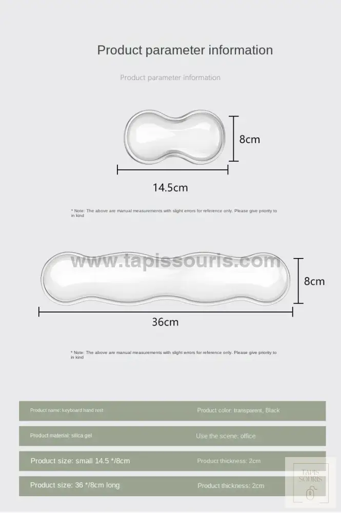 Clavier Repose Poignet