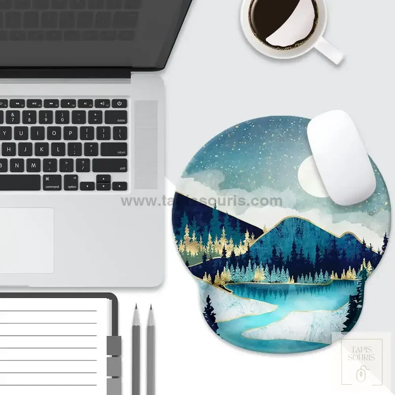 Tapis de Souris Ergonomique Personnalisé