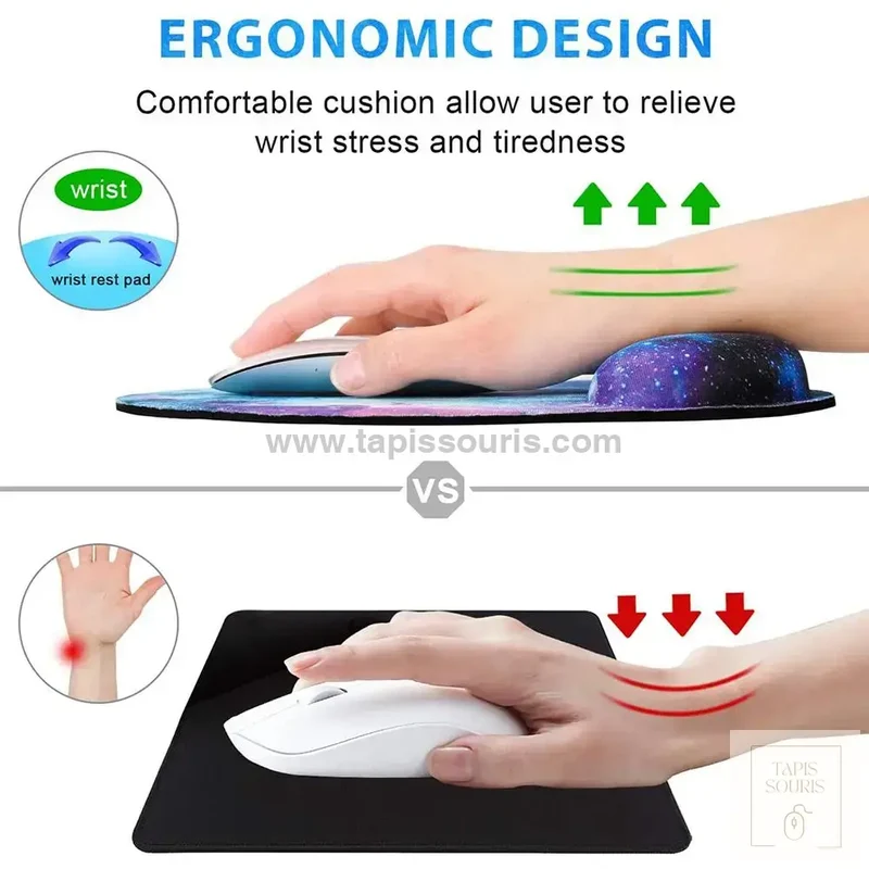 Tapis de Souris Ergonomiques