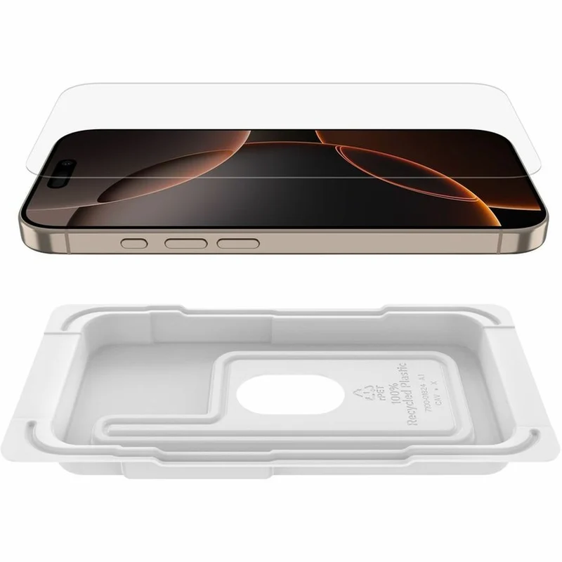 Protection d'écran traitée Belkin ScreenForce UltraGlass 2 pour iPhone 16 Pro Transparent OVA157FQ