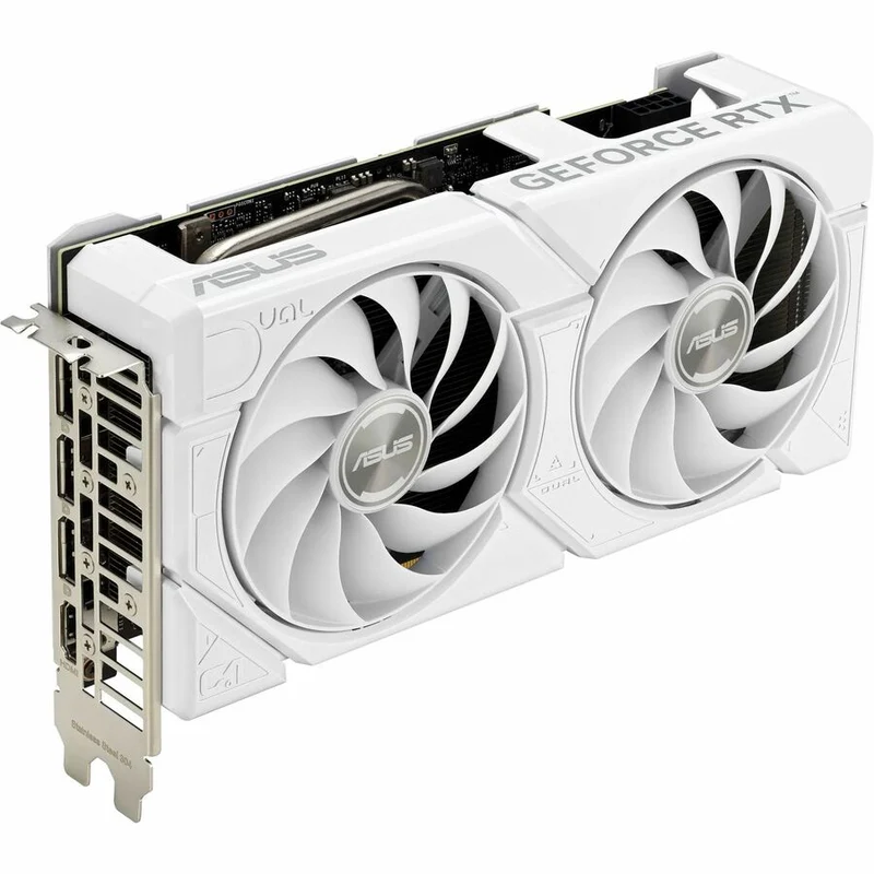 Carte graphique Asus NVIDIA GeForce RTX 4070 - 12 Go GDDR6X DUAL-RTX4070-O12G-EVO-WHI