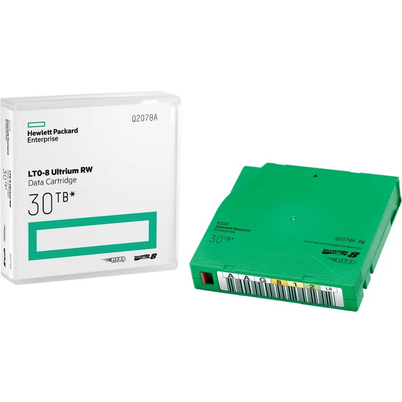 Cartouche de données HPE LTO Ultrium-8 (lot de 20) Q2078AN