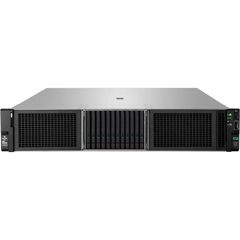 Serveur rack 380U HPE ProLiant DL11 G2 - 1 x Intel Xeon Silver 4510 2.40 GHz - 64 Go de RAM - Disque dur 16 To - (2 x 8 To) Configuration du disque dur - Serial ATA/600, contrôleur SAS 12 Gb/s P72981-005
