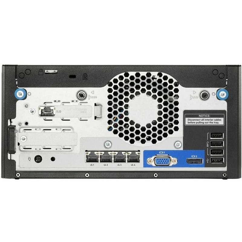 Serveur HPE ProLiant MicroServer Gen10 Plus v2 Ultra Micro Tower - 1 x Intel Xeon E-2314 2.80 GHz - 16 Go de RAM - Disque dur 1 To - (1 x 1 To) Configuration du disque dur - Contrôleur Serial ATA/600 P69103-005
