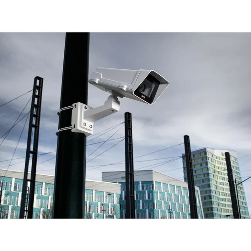Support de poteau AXIS T91B47 pour caméra de surveillance, détecteur de radar, haut-parleur, boîtier de caméra 01165-001