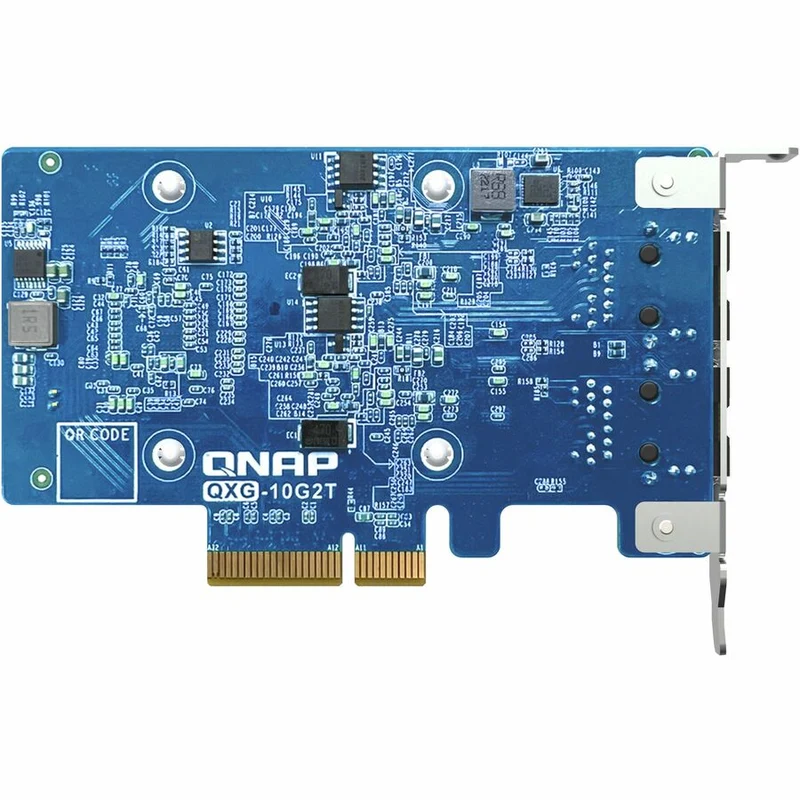 Carte d'extension réseau QNAP QXG-10G2T à deux ports et 5 vitesses 10 GbE (RJ45) QXG-10G2T