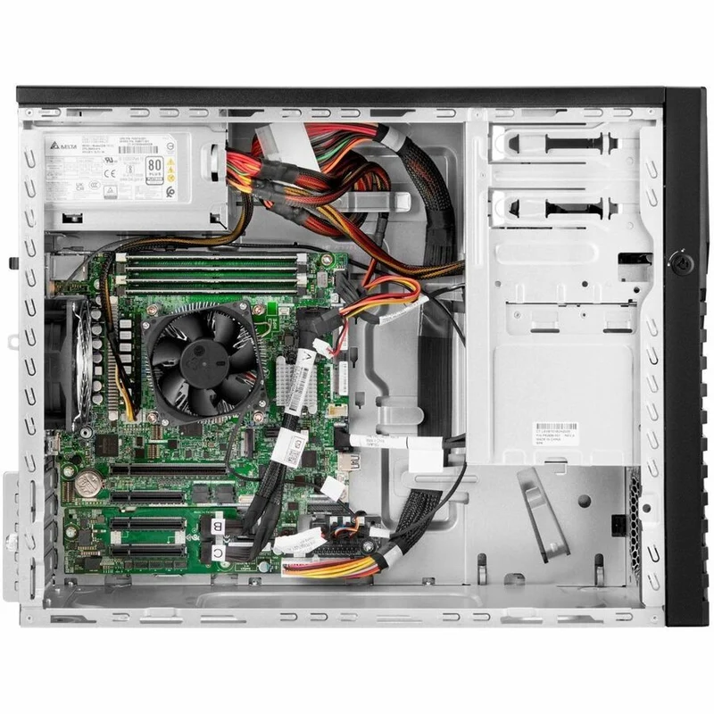 Serveur tour HPE ProLiant ML30 G11 4U - 1 x Intel Xeon E-2434 3.40 GHz - 32 Go de RAM - 1.92 To SSD - (2 x 960 Go) Configuration SSD - Serial ATA/600, 12 Gb/s SAS, contrôleur NVMe P72995-005