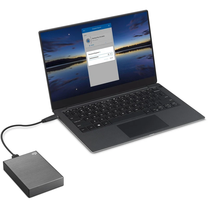 Disque dur externe portable Seagate One Touch STKY1000404 1 To - Gris sidéral STKY1000404