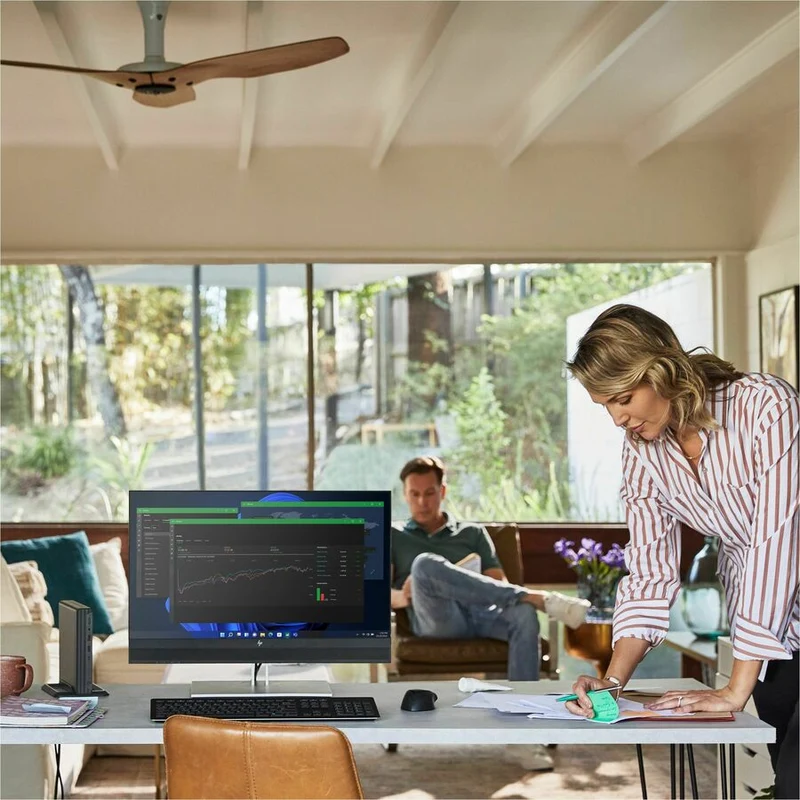Ordinateur de bureau HP Elite Mini 800 G9 - Intel Core i5 12e génération i5-12500T - Technologie vPro - 16 Go - SSD 256 Go - Mini ordinateur de bureau 82J72UT#ABC