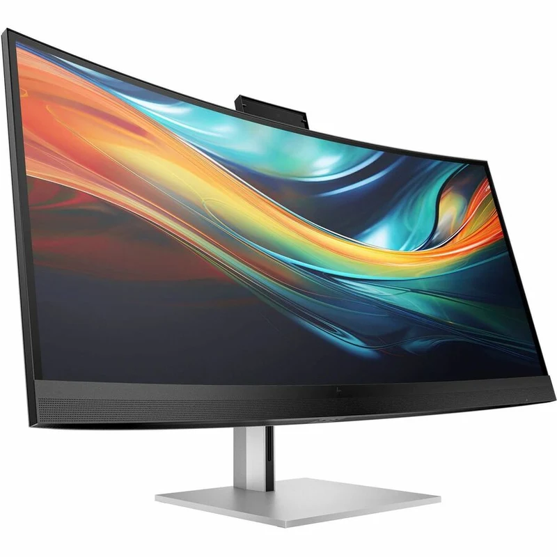 Moniteur LED incurvé HP 740pm 40" avec webcam 5K2K WUHD - 21:9 - Noir, argent 8Y2R2AA#ABA