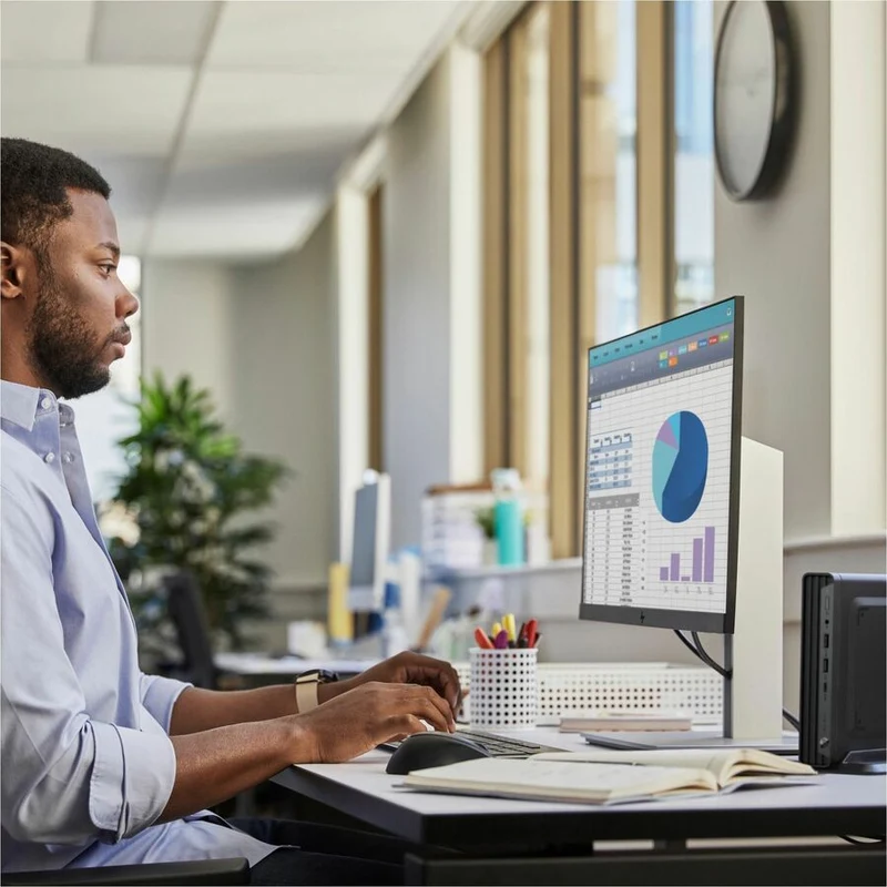 Ordinateur de bureau HP Pro Mini 400 G9 - Intel Core i5 14e génération i5-14500T - Technologie vPro - 16 Go - SSD 512 Go - Mini ordinateur de bureau A70P7UT#ABA